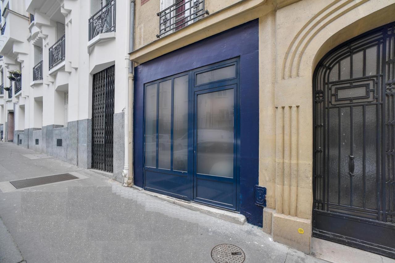 Studio "Cafe Papillon"-Paris 15 Eksteriør billede